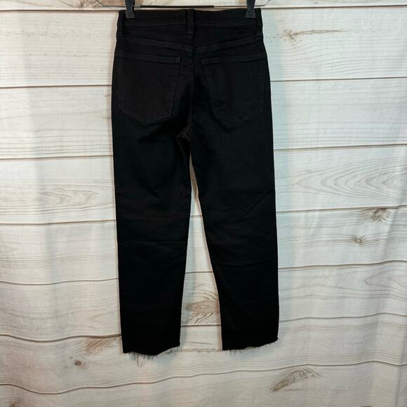 J. Crew Black Stovepipe Straight Jean in Signature Stretch Size 24P - Picture 4 of 7